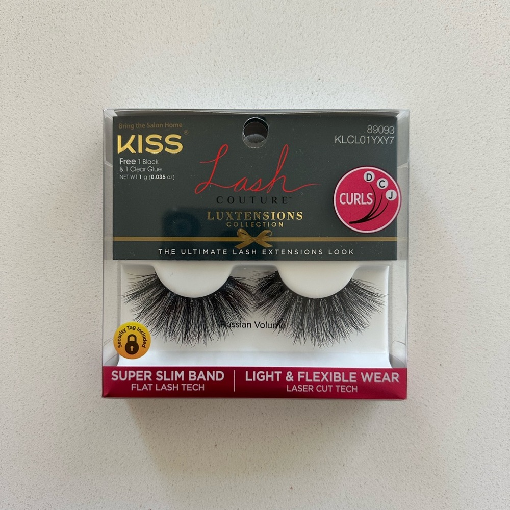 Kiss Lash Couture Luxtensions Black Lashes